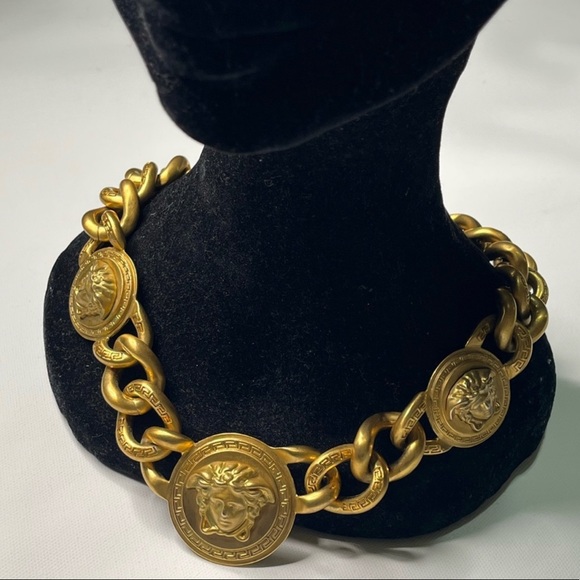 Versace 3 pendant Medusa choker - Picture 2 of 5
